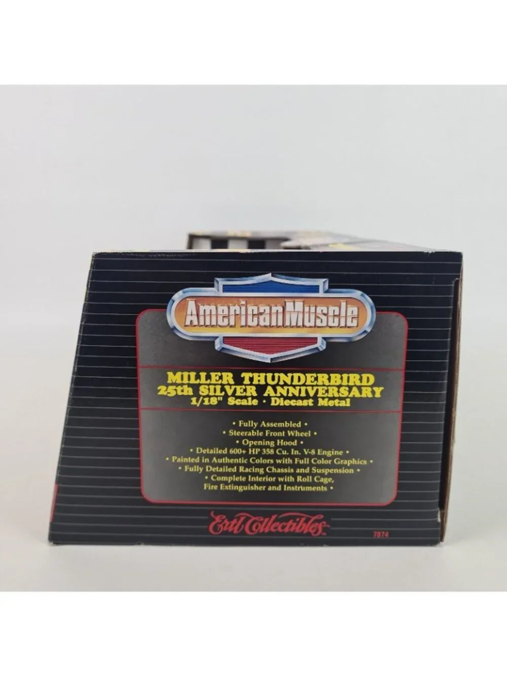 Set Of 3 ERTL American Muscle 1:18 DieCast #2 Wallace #11 Elliott #95 Green K3